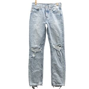 Levi's Premium 501 Jeans Women's 29 Distressed Vintage Academia 90's Streetwear